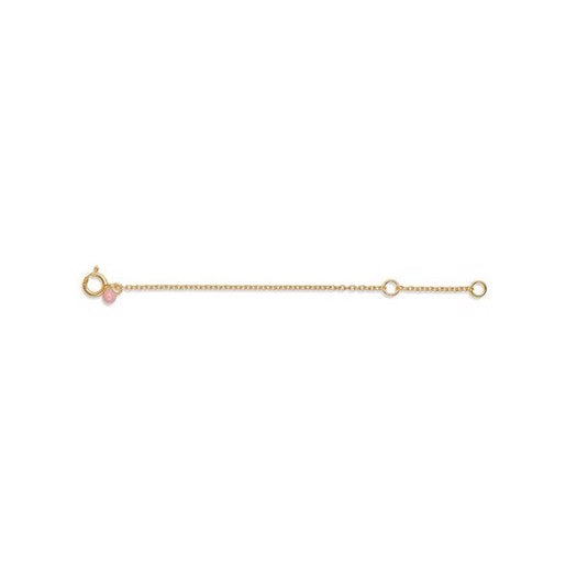 Forlængerled til kæder i forgyldt sølv fra Enamel Copenhagen 6+2 cm